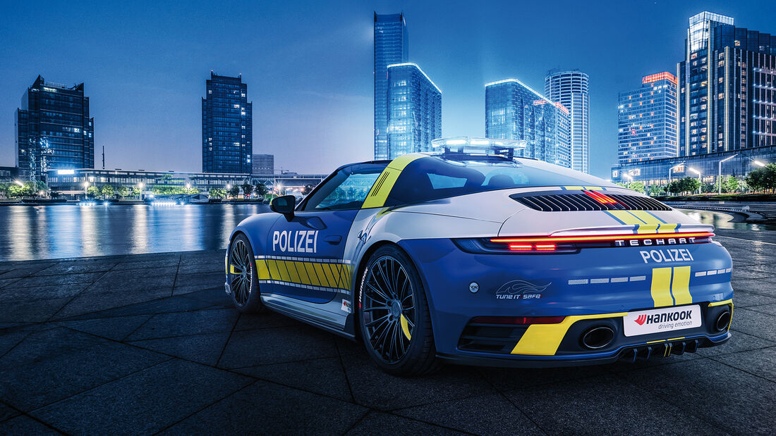 Porsche 911 Targa Techart GT Tune it safe Polizeiauto