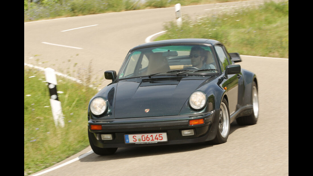 Porsche 911 Turbo 3.3, Frontansicht