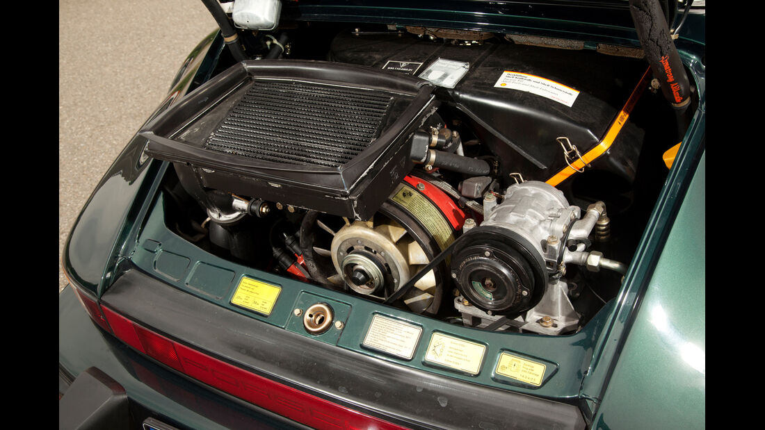 Porsche 911 Turbo 3.3, Motor