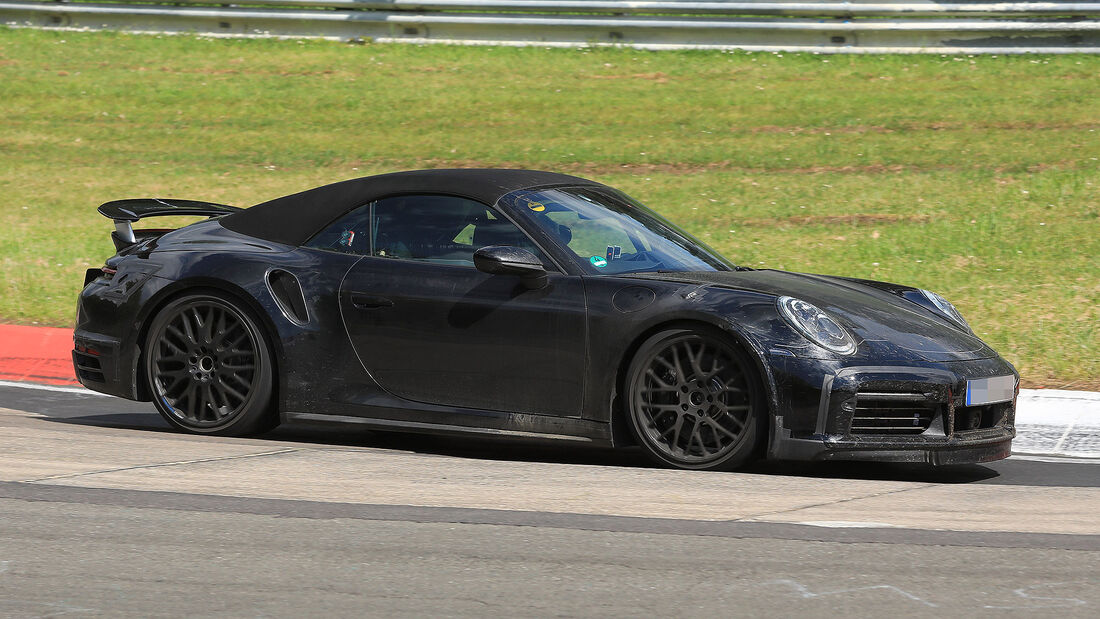 Porsche 911 Turbo Cabrio Erlkönig