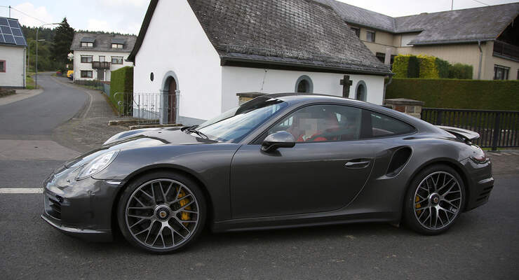 Porsche 911 Turbo Facelift Erlkönig