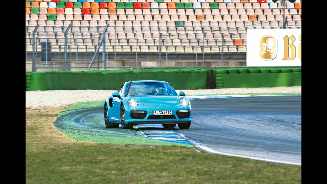 Porsche 911 Turbo, Frontansicht