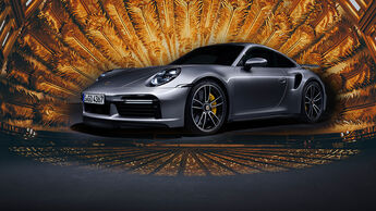 Porsche 911 Turbo Gold Gewinn Collage