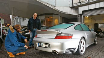 Porsche 911 Turbo, Heckansicht