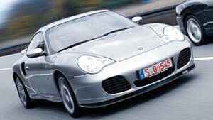 Porsche 911 Turbo S (996), Frontansicht
