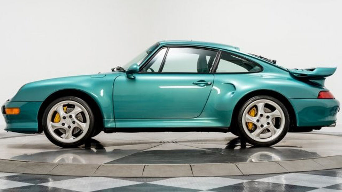 Porsche 911 Turbo S Coupe 1997 Wimbledon Green