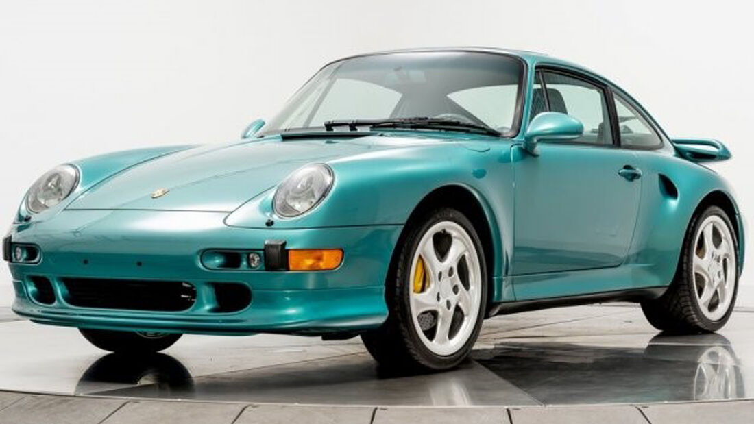 Porsche 911 Turbo S Coupe 1997 Wimbledon Green