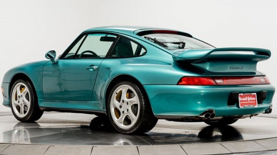 Porsche 911 Turbo S Coupe 1997 Wimbledon Green