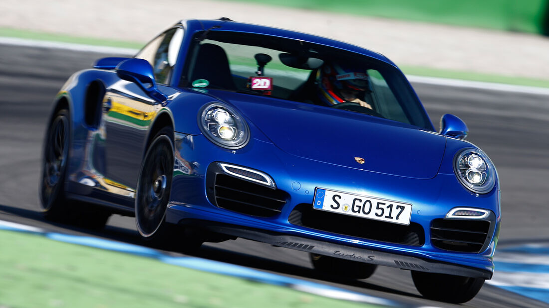 Porsche 911 Turbo S, Frontansicht