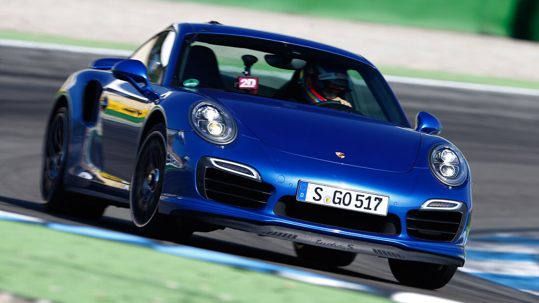 Porsche 911 Turbo S, Frontansicht