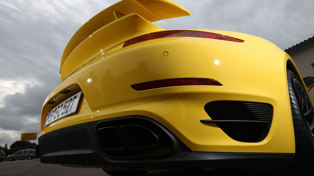 Porsche 911 Turbo S, Heckspoiler