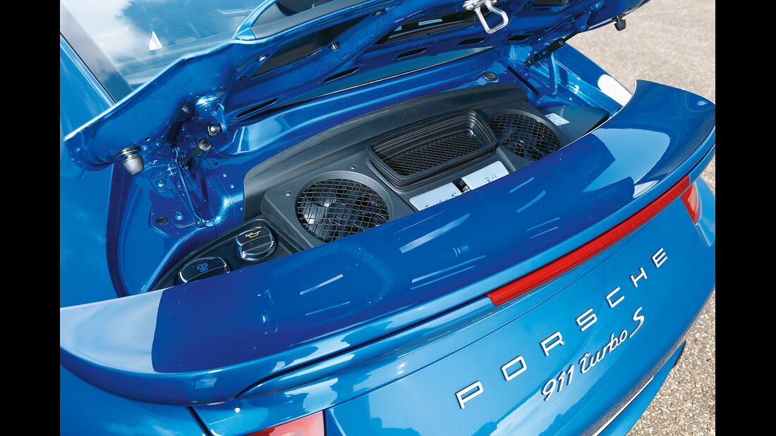 Porsche 911 Turbo S, Motor