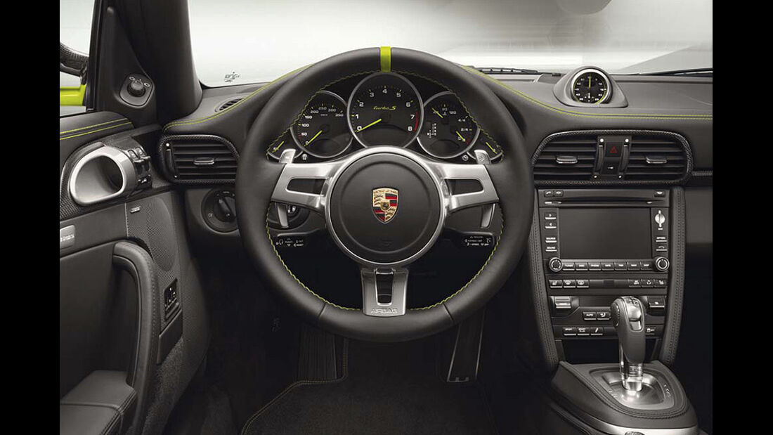 Porsche 911 Turbo S Porsche 918 Spyder Edition, Innenraum