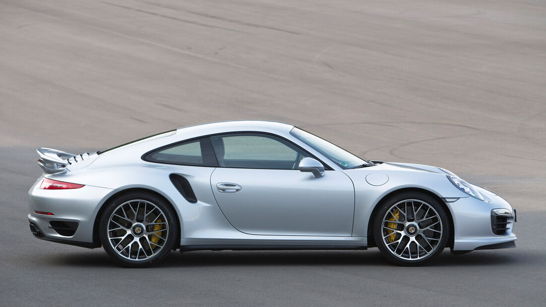 Porsche 911 Turbo S, Seitenansicht