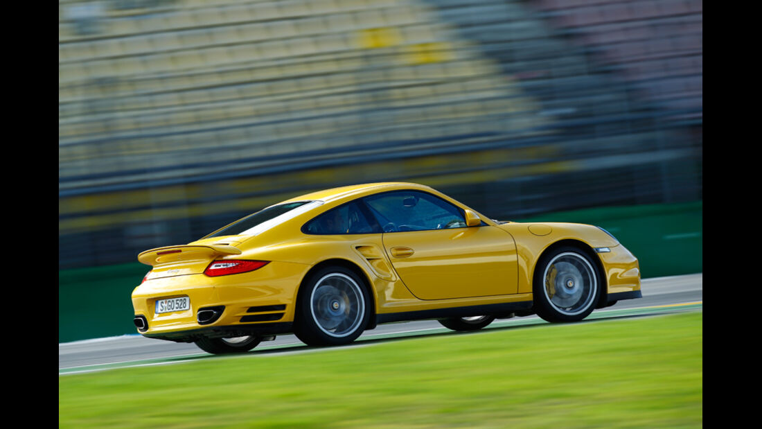 Porsche 911 Turbo, Seitenansicht