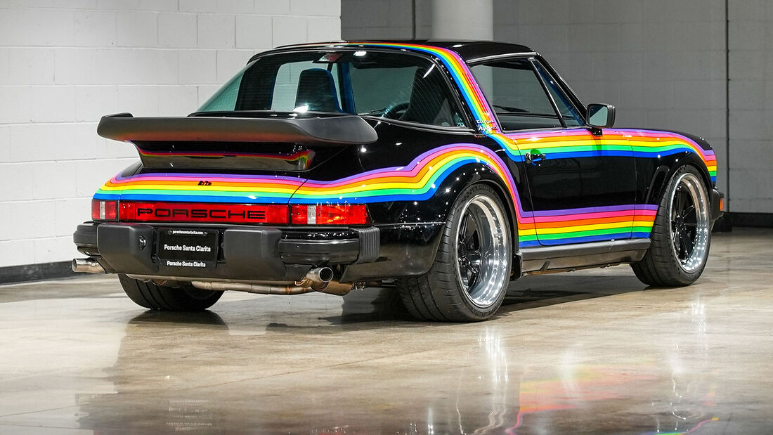 Porsche 911 Turbo Targa Hybrid Umbau