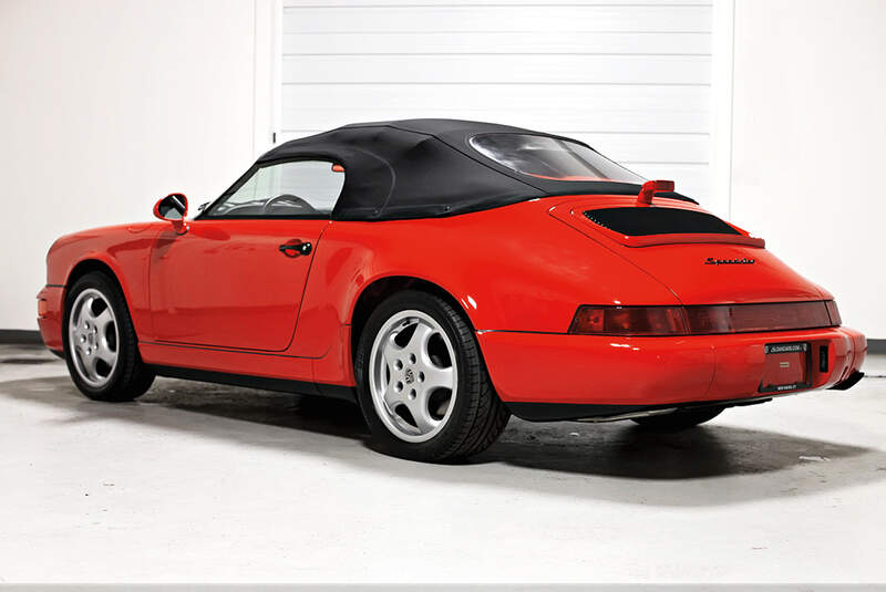 Porsche 911 Typ 964, Heckansicht