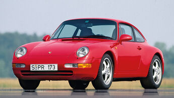 Porsche 911 Typ 993, Frontansicht