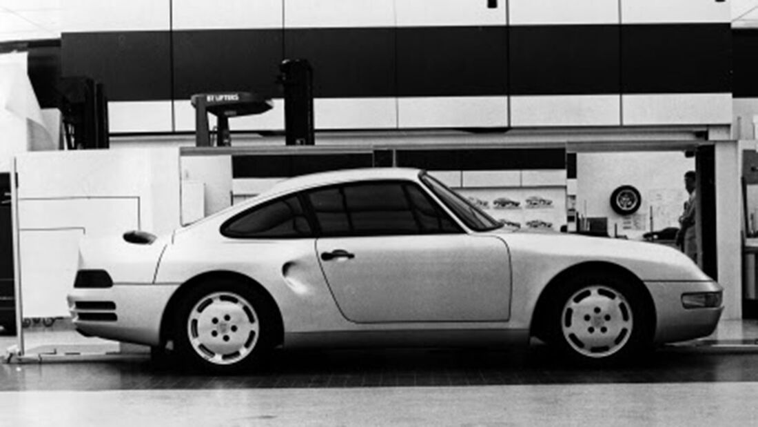 Porsche 911 V8 Super Turbo Project 965 Designstudie (1988)