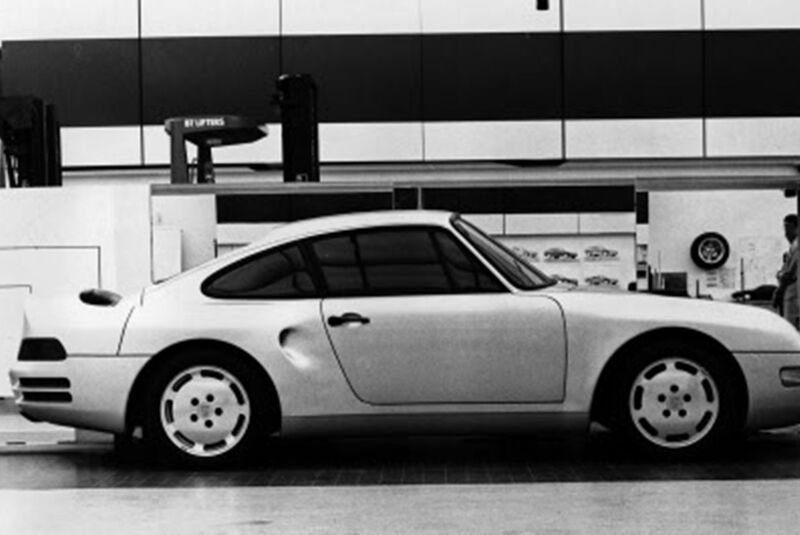 Porsche 911 V8 Super Turbo Project 965 Designstudie (1988)
