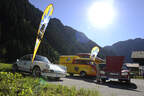 Porsche 911 und VW Bulli -  Silvretta Classic 2010