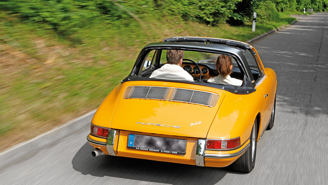 Porsche 912, Heckansicht