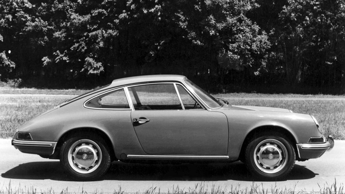 Porsche 912, Heckansicht