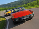 Porsche 914/4 und 914/6, Frontansicht