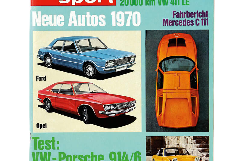 Porsche 914/6, Cover, auto motor und sport