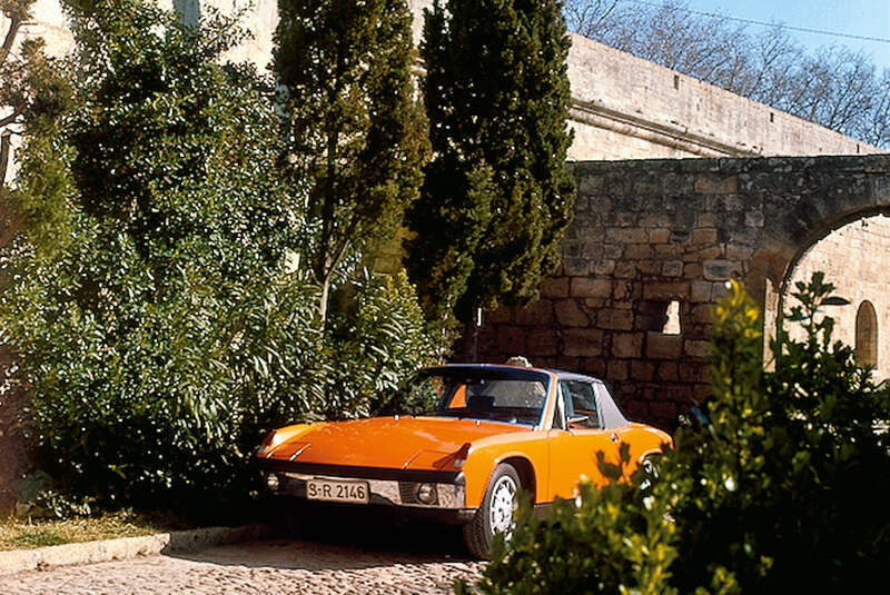Porsche 914/6, Frontansicht