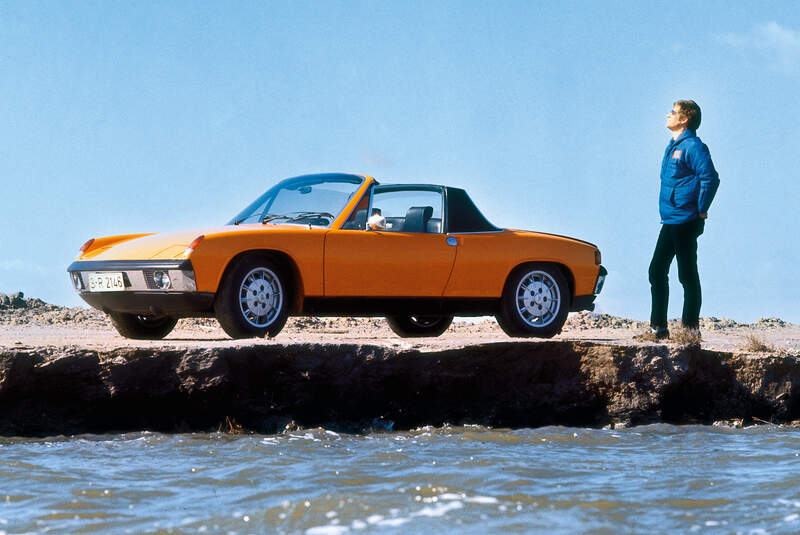 Porsche 914/6, Seitenansicht