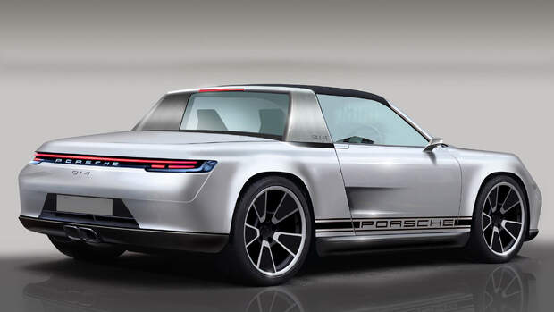 Porsche 914 Boxster Umbau Projekt Design Render