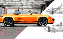 Porsche 914 Boxster Umbau Projekt Design Render