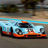 Porsche 917-022 (1970) Gulf Ex-Solaris (Steve McQuen), Ex-Brian Redman, Richard Attwood, Jerry Seinfeld