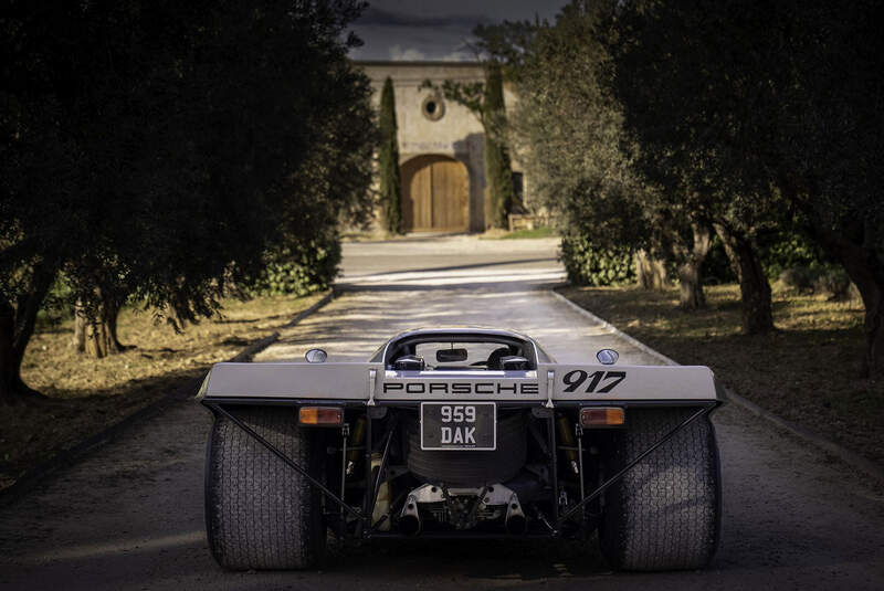Porsche 917 Kurzheck Straßenversion (1975) Le-Mans-Rennwagen für die Straße