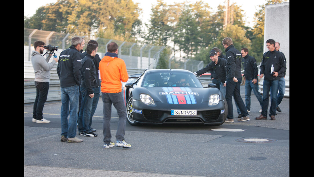 Porsche 918, Nürburgring, Team