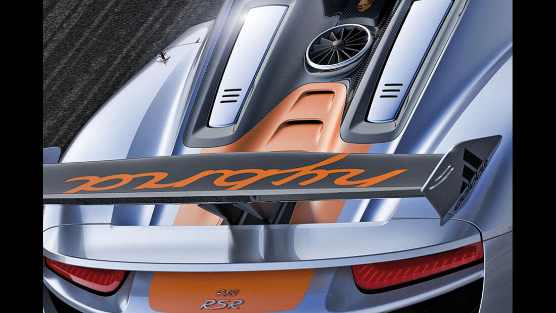 Porsche 918 RSR, Detail