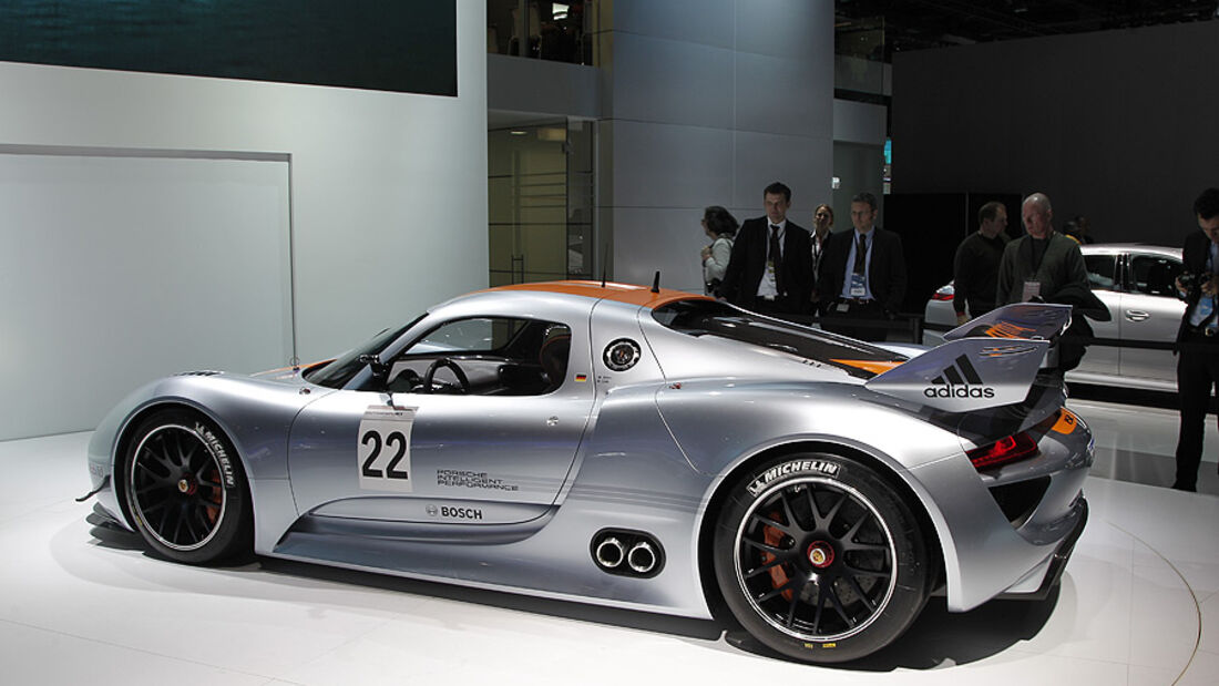 Porsche 918 RSR, Detroit Motor Show, Rundgang