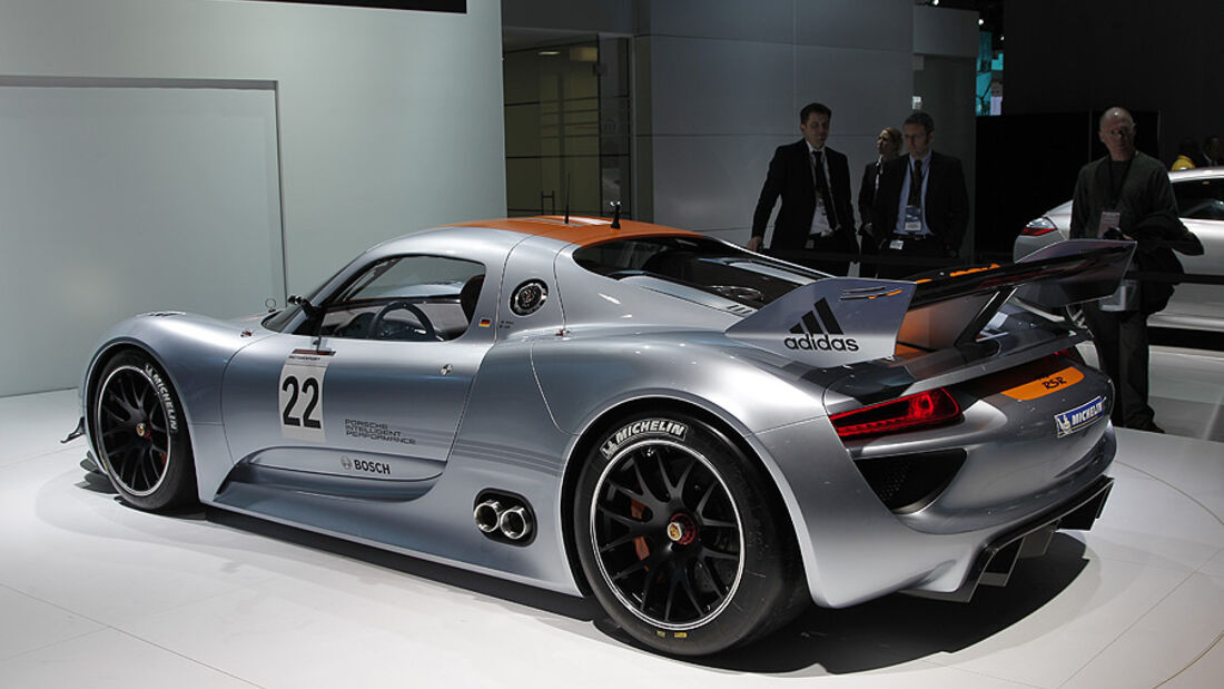 Porsche 918 RSR, Detroit Motor Show, Rundgang