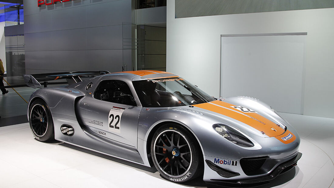 Porsche 918 RSR, Detroit Motor Show, Rundgang