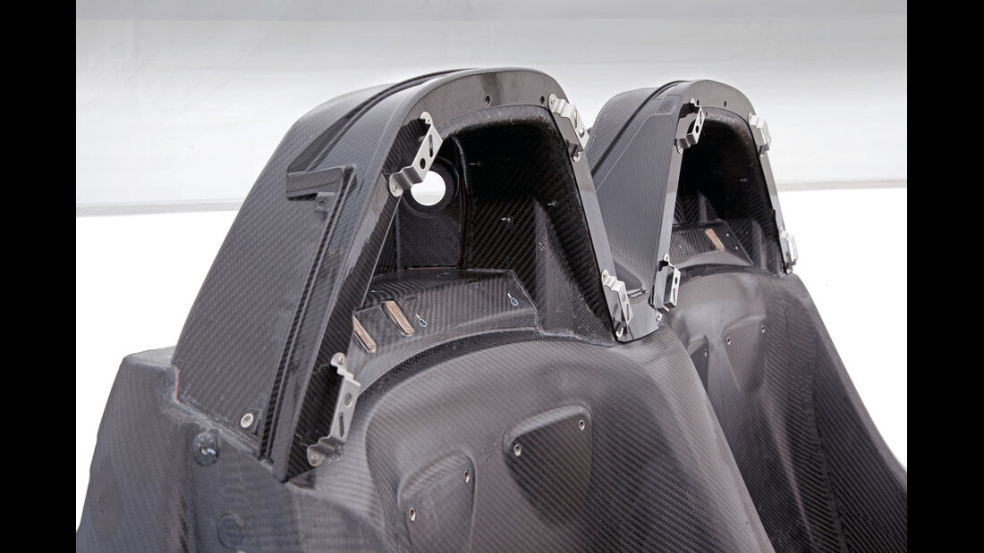 Porsche 918 Spyder, Carbonteile