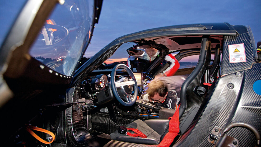 Porsche 918 Spyder, Cockpit, Fahrersitz