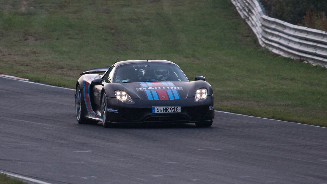 Porsche 918 Spyder Rekordfahrt Nordschleife