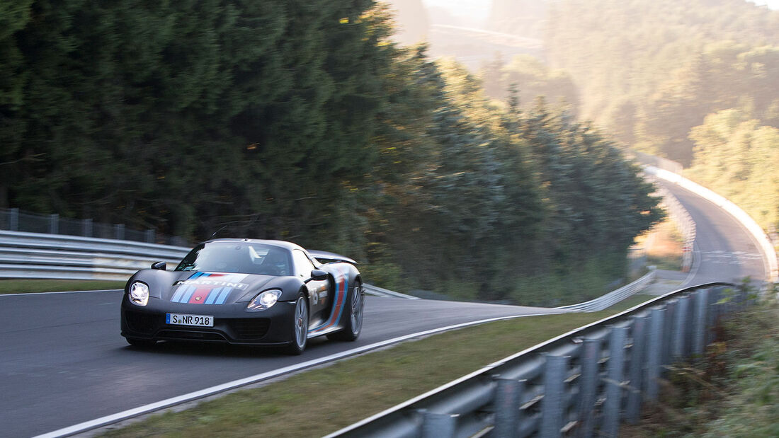 Porsche 918 Spyder Rekordfahrt Nordschleife