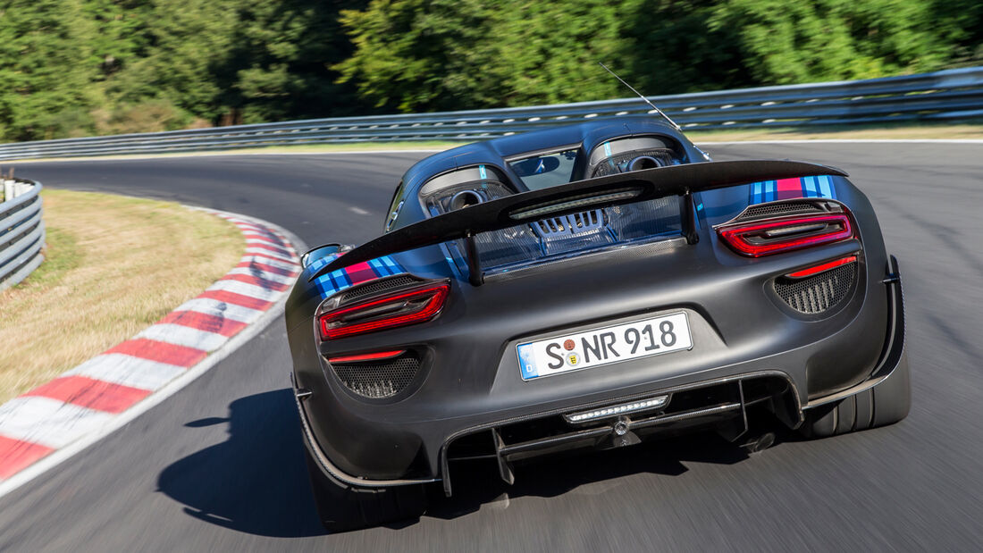 Porsche 918 Spyder - Rekordfahrt Nordschleife Nürburgring 2013