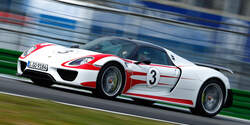 Porsche 918 Spyder, Seitenansicht