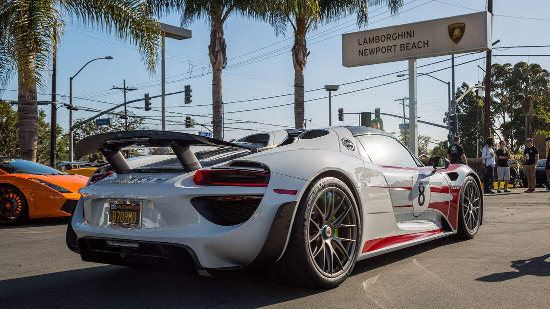 Porsche 918 - Supercar Show - Lamborghini Newport Beach