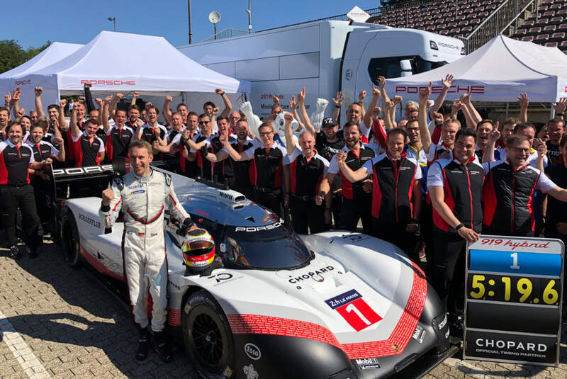 Porsche 919 Evo Rekordfahrt - Nürburgring Nordschleife - 2018