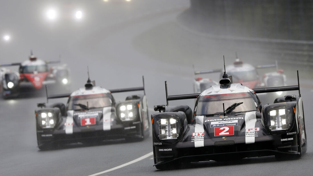 Porsche 919 Hybrid - #1 - #2 - 24h Le Mans - Samstag - 18.06.2016