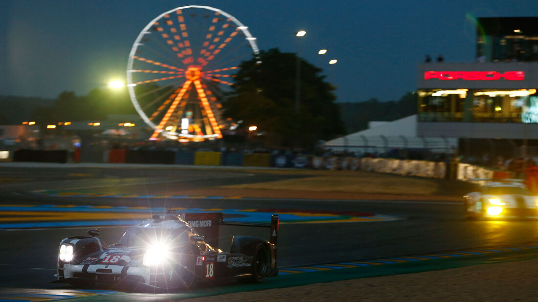 Porsche 919 Hybrid - Startnummer #18 - 24h-Rennen Le Mans 2015 - Donnerstag - 12.6.2015